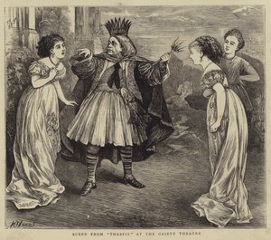 Scène de Thespis au Gaiety Theatre - Henry Woods